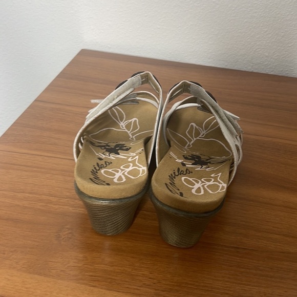 Nwot Romika leather heeled sandal size 42 - Picture 4 of 7